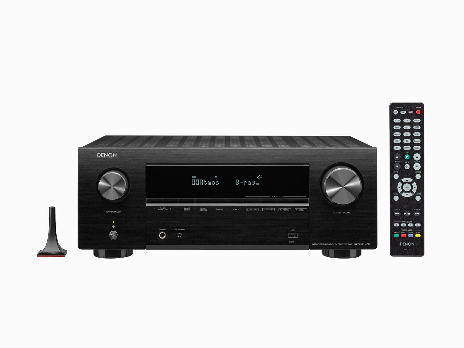 AVR-X2700H DAB, Black, dynamic